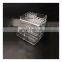 new arrivals customized Acrylic makeup drawer 5 tier acrylic cosmetic display with metal frames