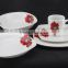 16 pcs porcelain dinner set with cheap price and good quality porcelain dishes&plates EEC Certification and Dinnerware Sets Di