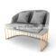 New design Luxury loft club pub fast food I shape 1 2 3 set living room sofa