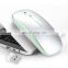 New Ultra-thin Mini Wireless Mouse Silent Mute Rechargeable Led Colorful Lights Computer Mouse