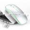 New Ultra-thin Mini A2 Wireless Mouse Silent Mute Rechargeable Led Colorful Lights Computer Mouse