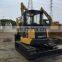 Used mini excavator Komatsu PC55 for sale, used komatsu 5yon mini excavators cheapest