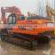 Low price doosan crawler excavator on sale , Doosan hot sale model dx300-7 excavator , Doosan dx210-7 dh220 dh225 dh300