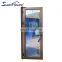 Superhouse Hurricane Proof Bullet Proof High Quality Office Double Glass Hinged Front Doors Designs