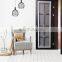 Bathroom/toilte  aluminum casement  door  with top brand door hande