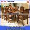 Wood tables and chair sets furniture 2016