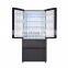 558L Home Kitchen Appliance LCD Display Frost Free French Door Refrigerator With Water Dispenser