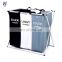 INS Design Folding Collapsible Foldable Fabric Storage Laundry Basket Hamper With Lid