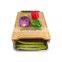Bamboo Cutting Board with Stainless Steel Trays and bamboo lid Large Chopping Board with Non-Slip Pads