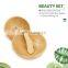 Small Eco Bamboo Cosmetic Spoon Mixing Bowl Bamboo Children's Bowl