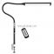 Long Flexible Gooseneck Architect Task Lamp with Clamp & Base 30 Minutes Timer Stepless Dimming & Color LED Desk Lamp