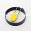 Amazon Hot Sell 2pc  Fried Egg Omelette Mold Handle Non-stick Egg Rings Set with Silicone Brush