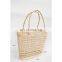 Handicraft women's seagrass handbags for every day Woven Tote Bag High Quality Wholesale