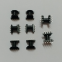 SMD EP10 transformer bobbins EP10 SMD (4+4P)Bobbins,EP10 transformer Accessories，PM9630 material with good high temperature resistance.