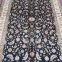 5x8ft darki blue art handmade silk persian carpet for sitting room and bedding room