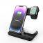 15W 3-in-1 Wireless Charger Mobile Phone Charging Stand Desktop Charging Bank Safe and Fast Charging