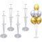 Balloon Stand Kits, Reusable Clear Balloon Stand Holder for Table Floor, Suitable for Birthday Wedding Party Decorations
