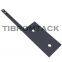Titanium Anodes Terminal Block with Hole 1PC MMO Ruthenium-Iridium Coated for Laboratory Test Salt Chlorine Generator