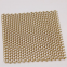 Gold Decorative Metal Coil Aluminium Alloy Wire Screen Mesh Ceiling Curtain Decoration Mesh