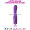 2016 best selling Waterproof Hot G point massage vibrator dildo clit vibrator for pussy vagina
