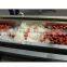 Fruit & vegetable brush and spraying washing machine