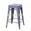 MCH-1505 Industrial bar stools 65cm Height Green Metal Stool