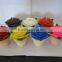 handmade colored scented flower candle