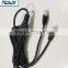 Spliter 2x0.75mm Power Core Crimp And Mold JS-1149 -02 Connector Wiring Harness