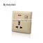 high quality new design 86*86 13a socket for middle east market