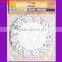 paper doilies with header card