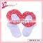 Nice baby products wholesale red ribbon high quality soccer socks for babies (WT-0010)