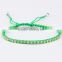 FL0951 Fashion handmade rhinestone chain link bracelet
