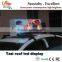 RGX-02 ip65 waterproof led scrolling message mini display taxi top p6 led display led screen/advertising display for car