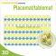 FDA Testing 3d Lenticular PP Placemat