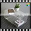 Modern Office Transparent clear Acrylic desks or coffee table with sofa chair