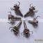 100Grain 5claws Archery Broadhead And Arrowhead For Hunting Pure Carbon Arrow