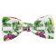 Hot-sales kids fabric hair bows small floral color boutique cloth hair bow children hair accessory hair bow for girls CB-3673