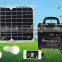 -mini rechargeable 10w solar home systems with 3 bulbs and mobile phone charger