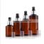 Empty Plastic Transparent Brown Perfume Atomizer Hydrating Mini Spray Bottles 50ml 100ml150ml 200ml