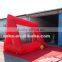 Strong pop up inflatable soccer goal net