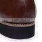 Fashion designer rubber casual mens leather shoes