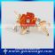 China Wholesale Latest Jewelry online shopping india sew on brooch rose flower brooch B0116