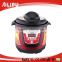 8L capacity metal housing multifunctional cooker/electric pressure cooker with ss inner pot and steamer