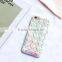 heart design clear fashion bling tpu case for iphone 6 6s plus