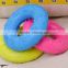 ring shaped rubber squeaky pet dog chew toy