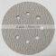 hook and loop backed abrasive disc polishing for wood,furniture