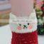 Wholesale custom winter thermal small dot cartoon young girl tube microfiber socks