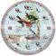 Promot two bird garden digital kitchen wall time clock