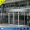 automatic curved glass sliding door
