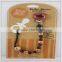 China Supplier Funny wooden Pacifier Clip Plastic Party Baby Pacifier Chain